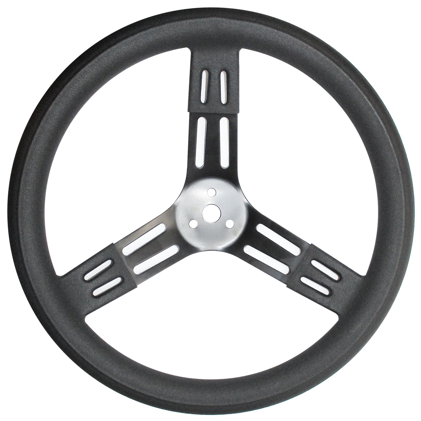 Longacre® 5256809 15 in Fat Grip Aluminum Steering Wheel