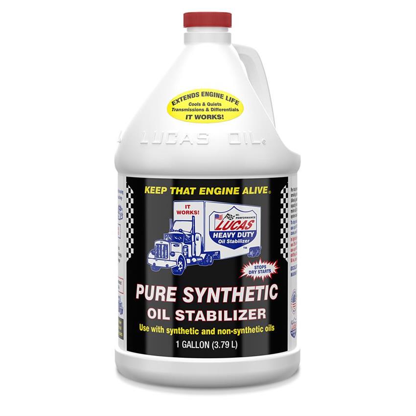 Lucas Oil 10131 Pure Synthetic Oil Stabilizer, 1 Gallon Jug
