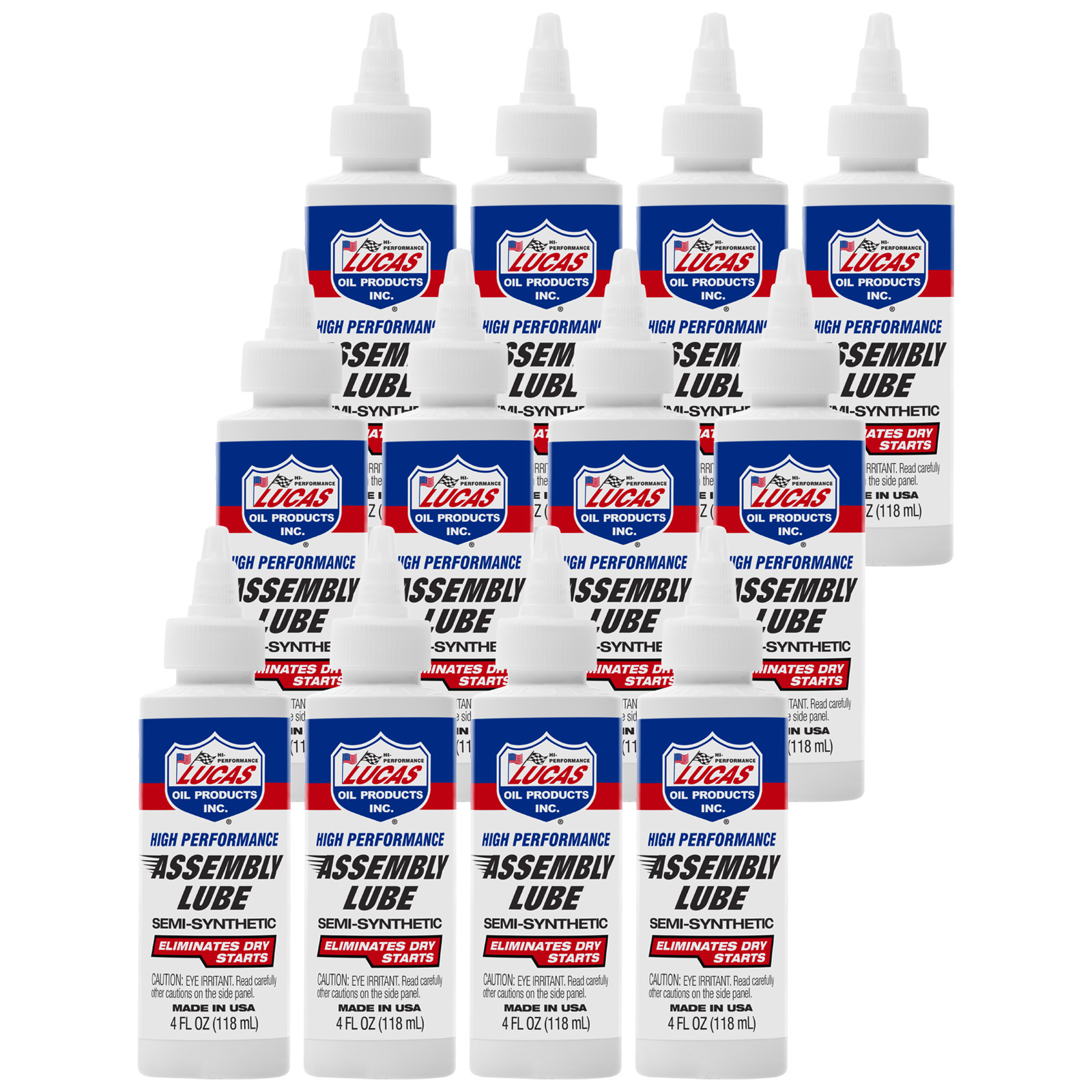 Lucas 10152 SemiSynthetic Assembly Lube, Case of 12 Bottles