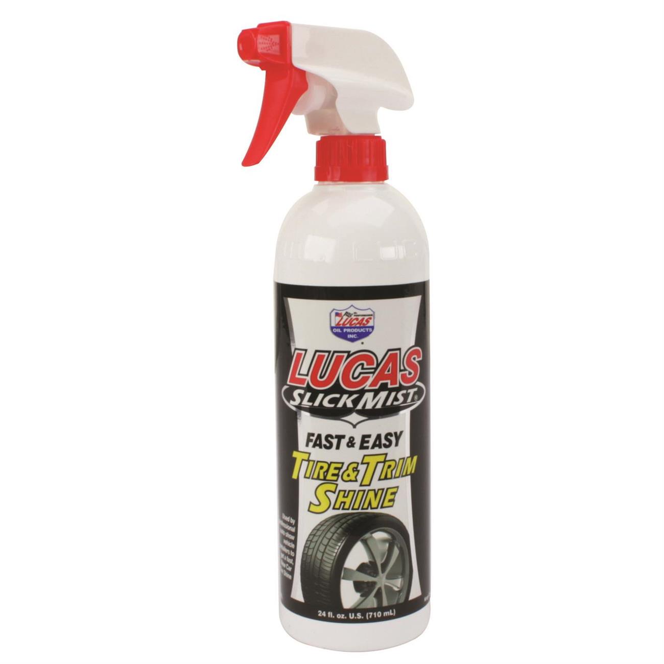 Lucas 10513 Slick Mist Tire and Trim Polish, Case of 6 Bottles