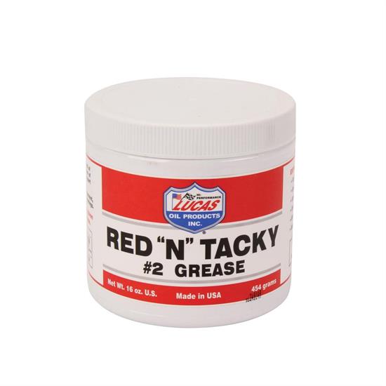 Lucas Oil 105741 Red N Tacky Grease 2, 16oz Cartridge