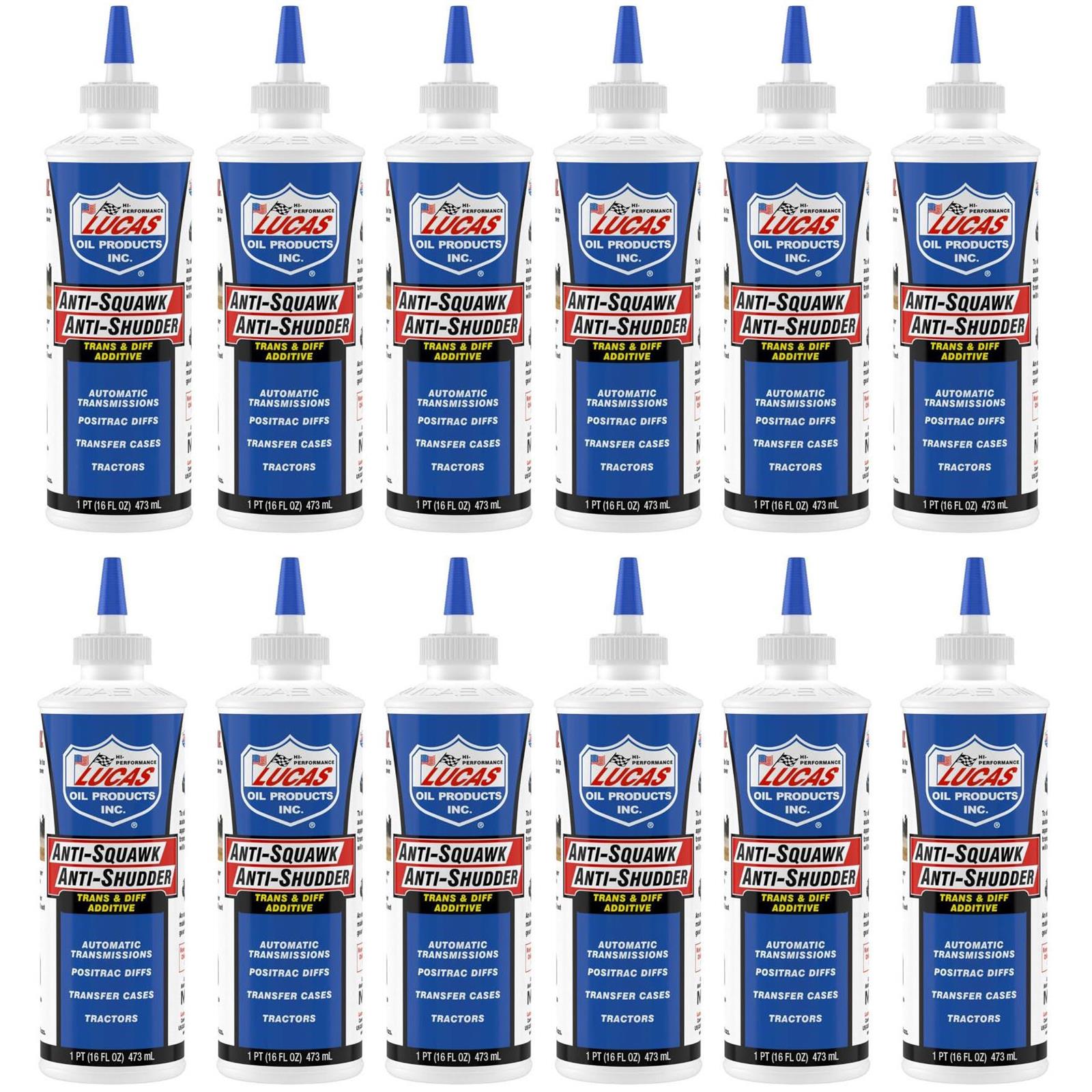 Lucas Oil 10599 Anti Squawk/Anti Shudder Trans And Diff Additive,