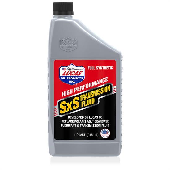 Lucas Oil 11216 Synthetic SxS Transmission Fluid, 1 Quart