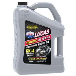 Lucas Oil 11247 SAE Synthetic 15W-40, CK-4 Diesel Oil, 1 Gallon