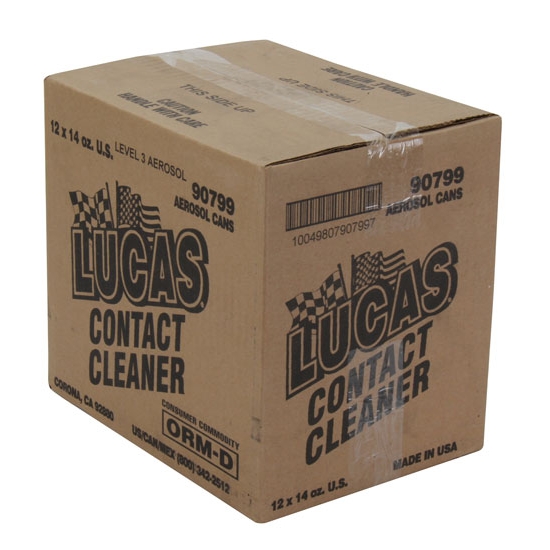Lucas Oil 90799 Contact Cleaner, Case