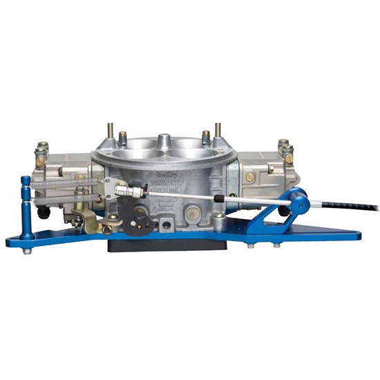 Carburetor Throttle Cable Bracket Kit Blue w// Return Springs and Mount