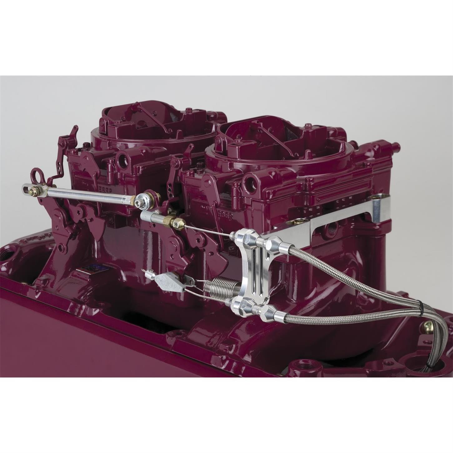 Lokar TCBPLR1 Edelbrock Carb Progressive Linkage Kit, 63/8 63/4