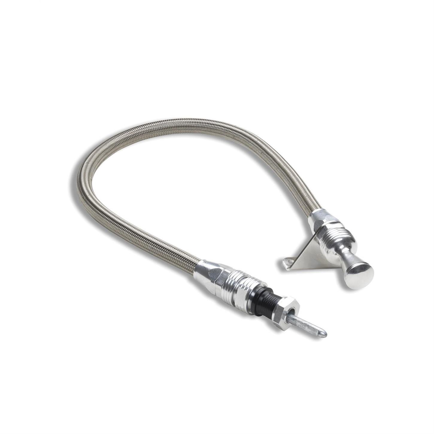 Lokar 1210144 Anchor-Tight Locking Trans Dipstick, Powerglide, Brite