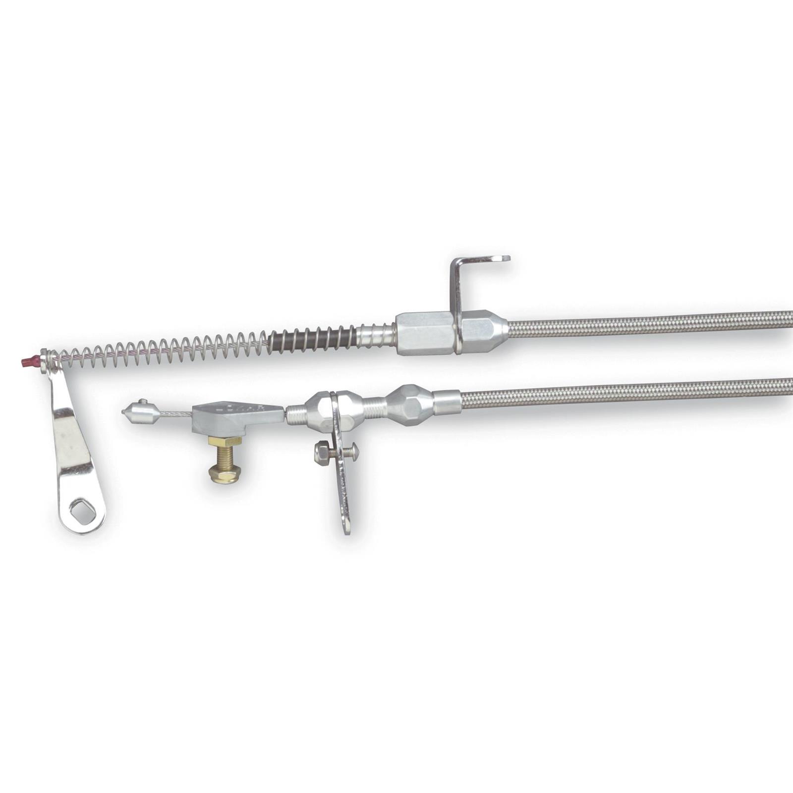 Lokar KD-2AODHT Ford/AOD Stainless Steel Kickdown Cable