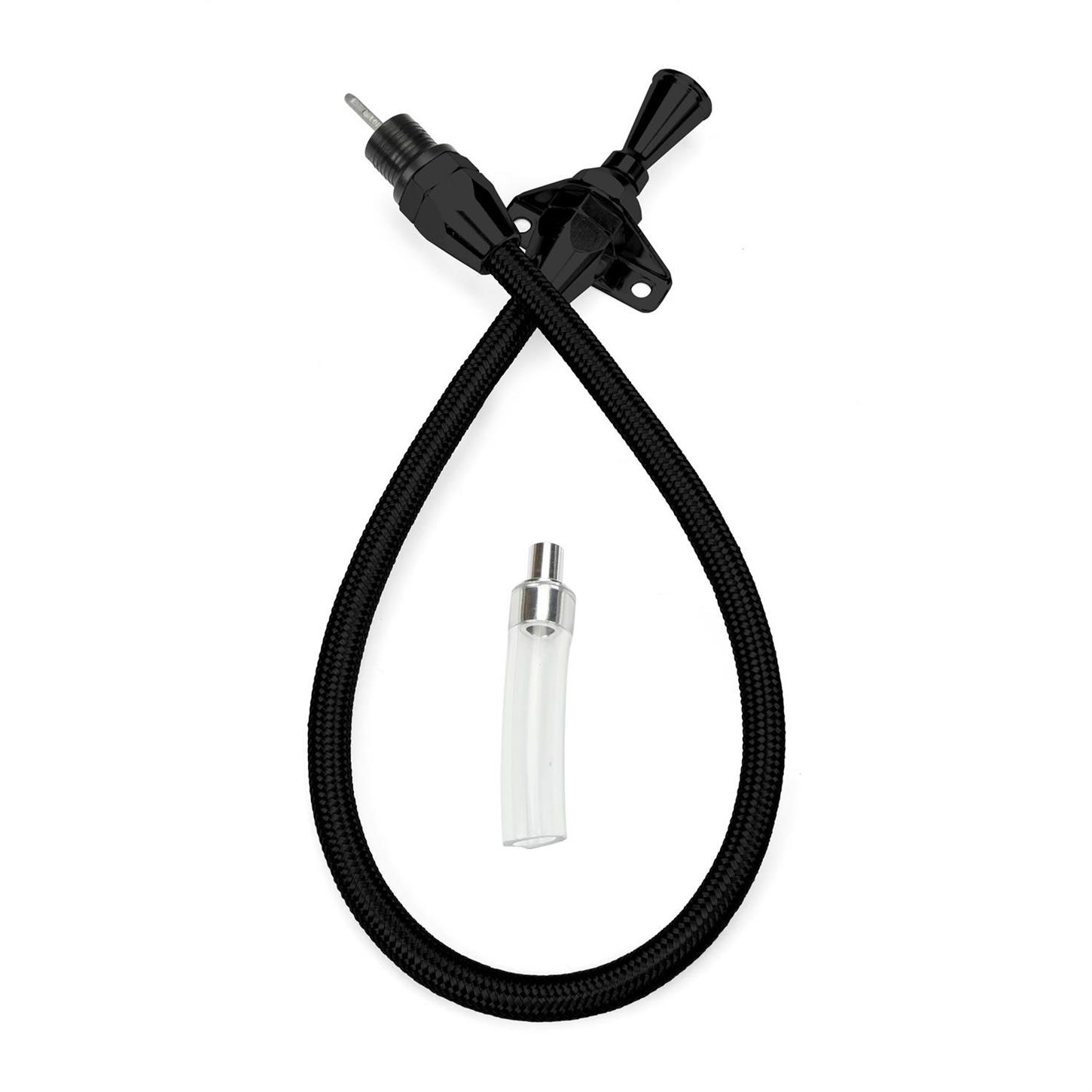 Lokar XTD-3700FM 700R4 Midnight Series Firewall Transmission Dipstick