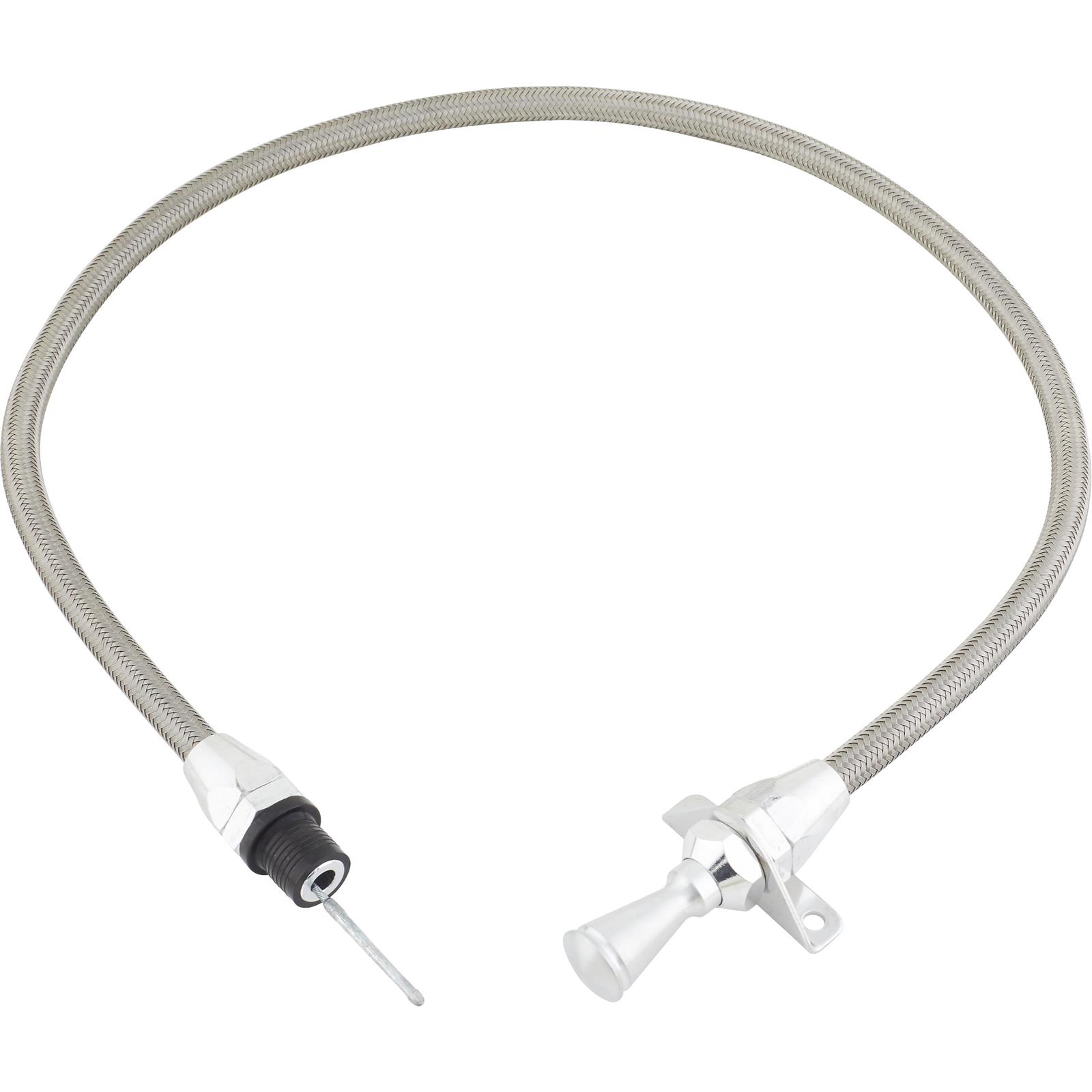 Lokar TD-34L80FM36 4L80E Transmission Dipstick-Firewall Mount, 36 Inch