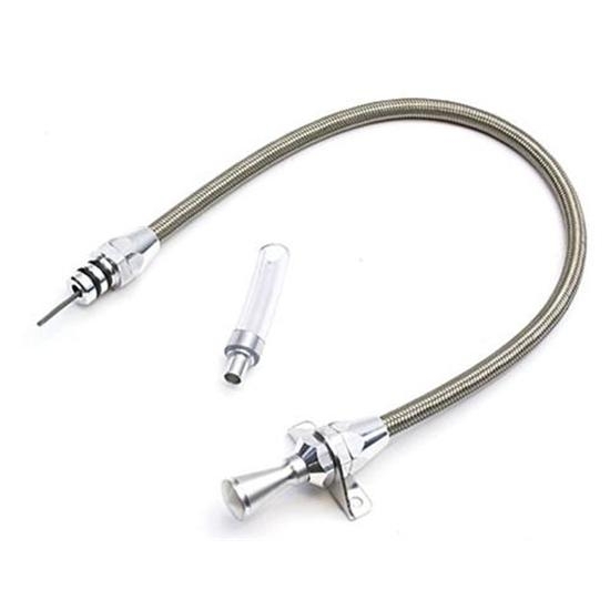 Lokar TD-3AODFM36 36 Hi-Tech Firewall Mount Transmission Dipstick for Ford AOD Transmission Lokar TD-3AODFM36 36 Hi-Tech Firewall Mount Transmission Dipstick for Ford AOD Transmission