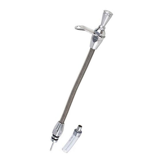 Lokar TD-3AODFM36 36 Hi-Tech Firewall Mount Transmission Dipstick for Ford AOD Transmission Lokar TD-3AODFM36 36 Hi-Tech Firewall Mount Transmission Dipstick for Ford AOD Transmission