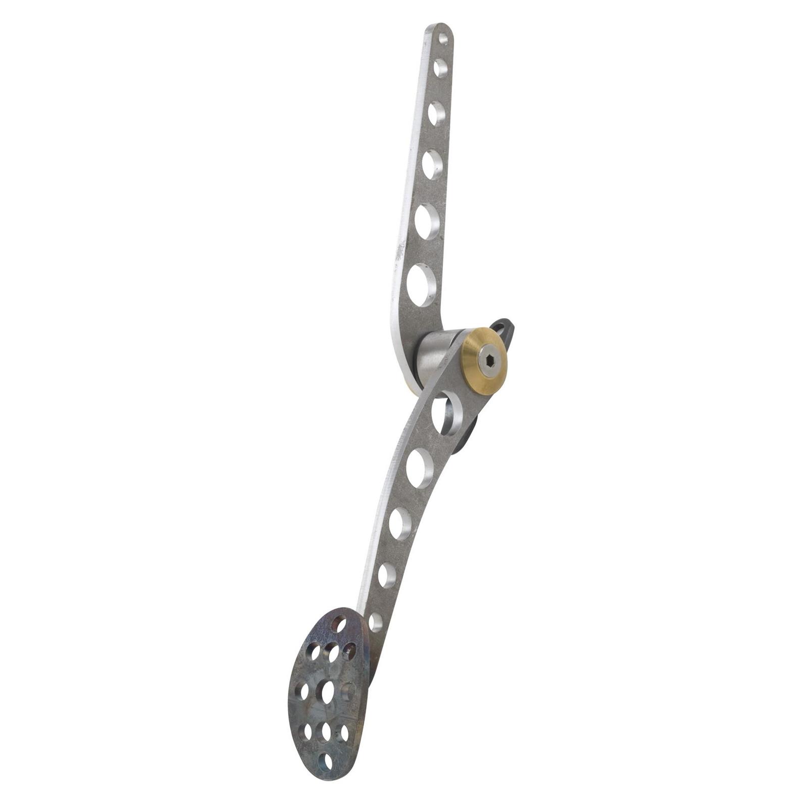 Lokar BAG-6154 Lakester Steel Throttle Pedal Assembly, Raw Finish
