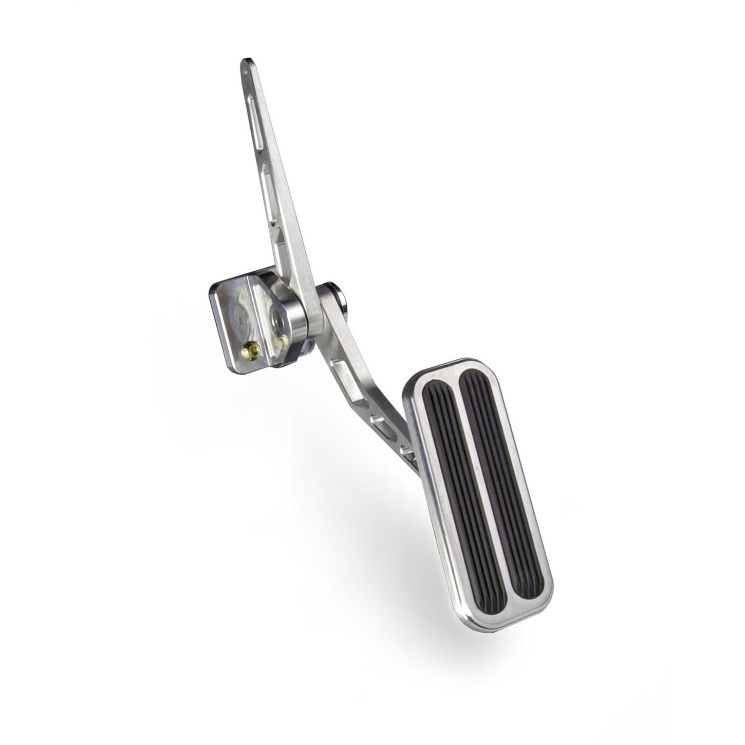 Lokar BAG-6205 Throttle Pedal Assembly, 68-72 Chevelle, Brushed