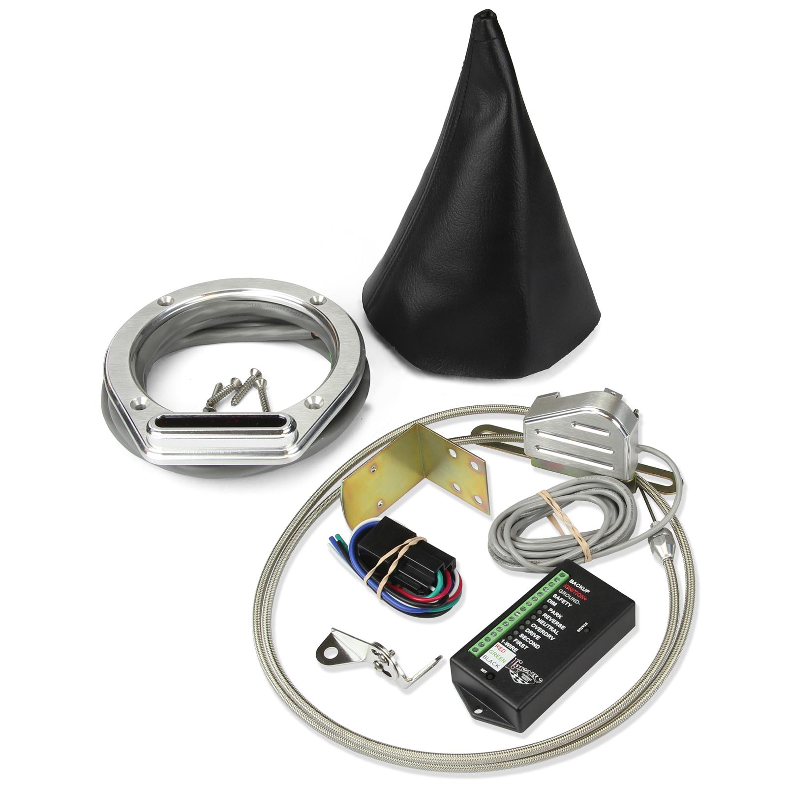 Lokar CINB-1747 Horiztonal Round LED Boot Indicator w/Boot Kit 350/400