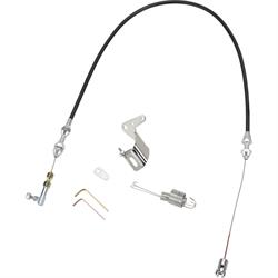 Lokar XTC-1000BLD36 36 Blower Drive Throttle Cable Kit with Black Stainless Steel Housing and Black Fittings Lokar XTC-1000BLD36 36 Blower Drive Throttle Cable Kit with Black Stainless Steel Housing and Black Fittings