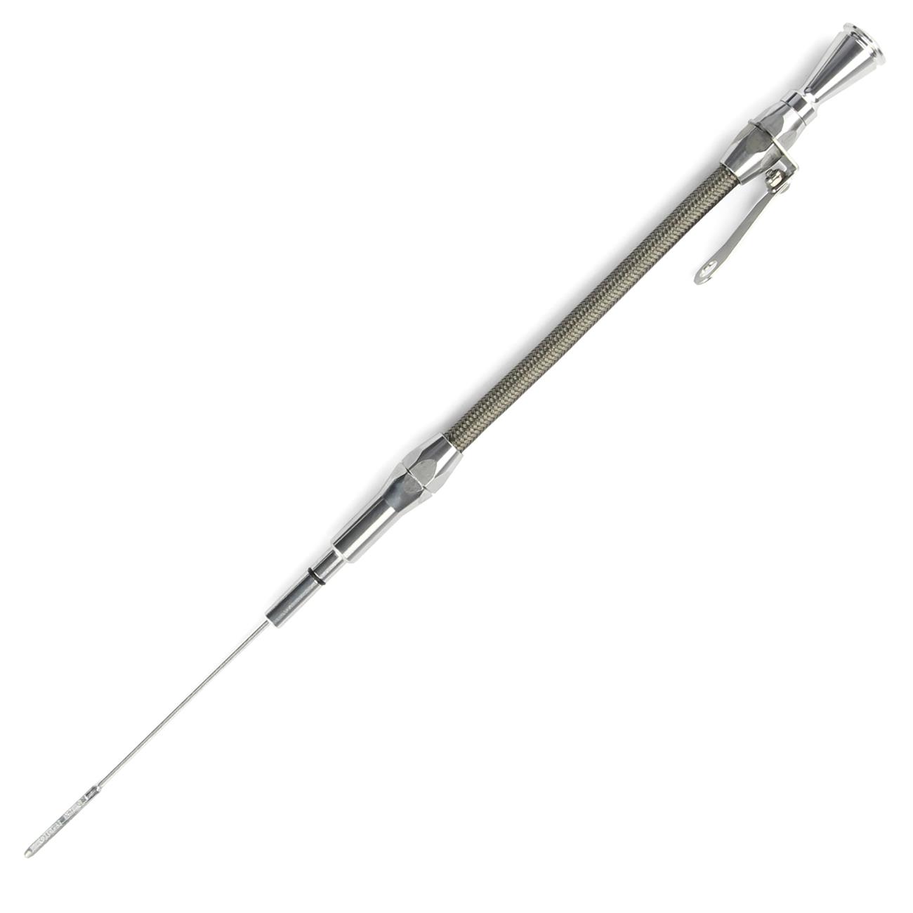Lokar ED-5018 Hi-Tech Flexible Stainless Engine Dipstick Dart SBC