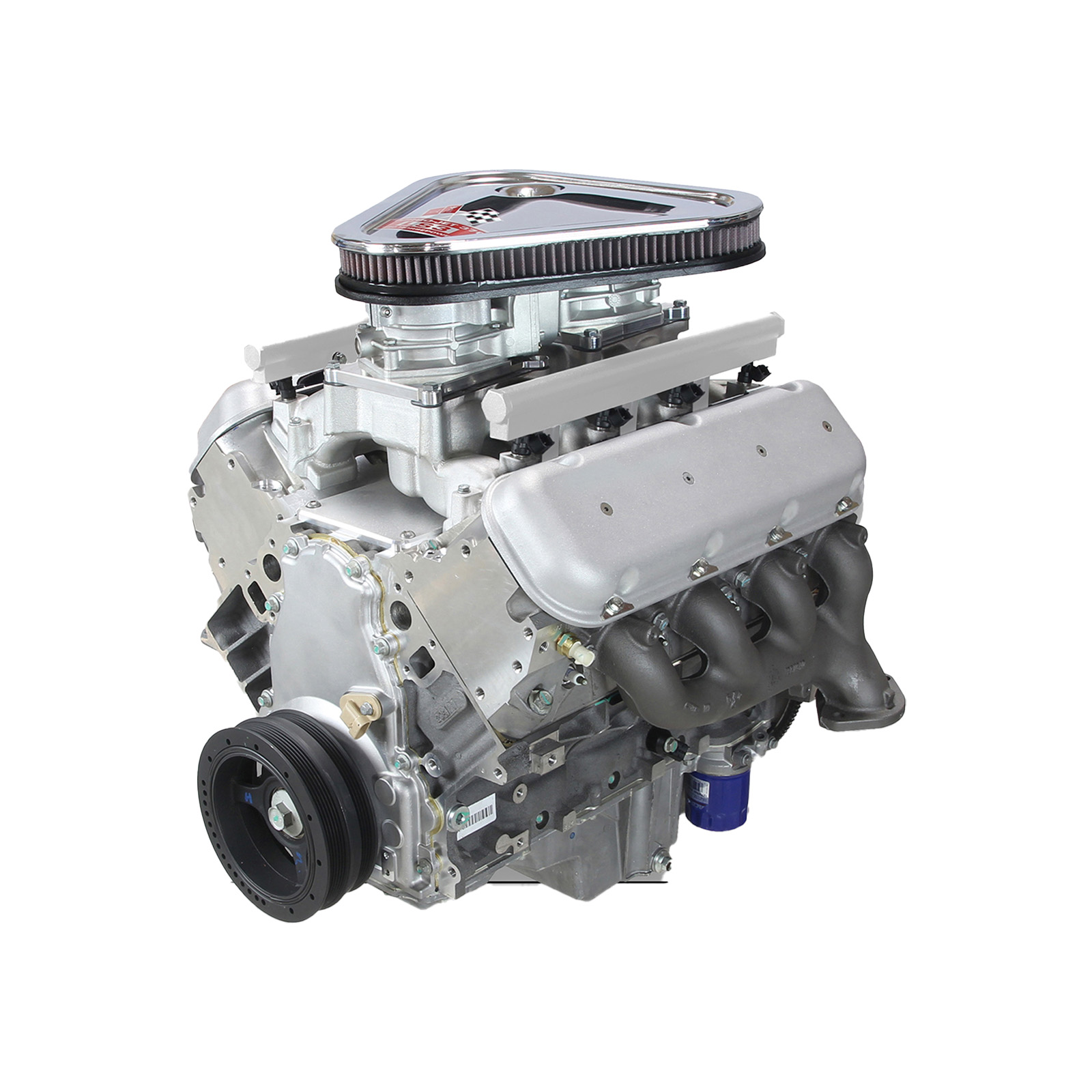 Used Ls3 Engine LS Classic GMLS9013 LS3 Tri-Power Crate Engine Unpainted Cast BBC