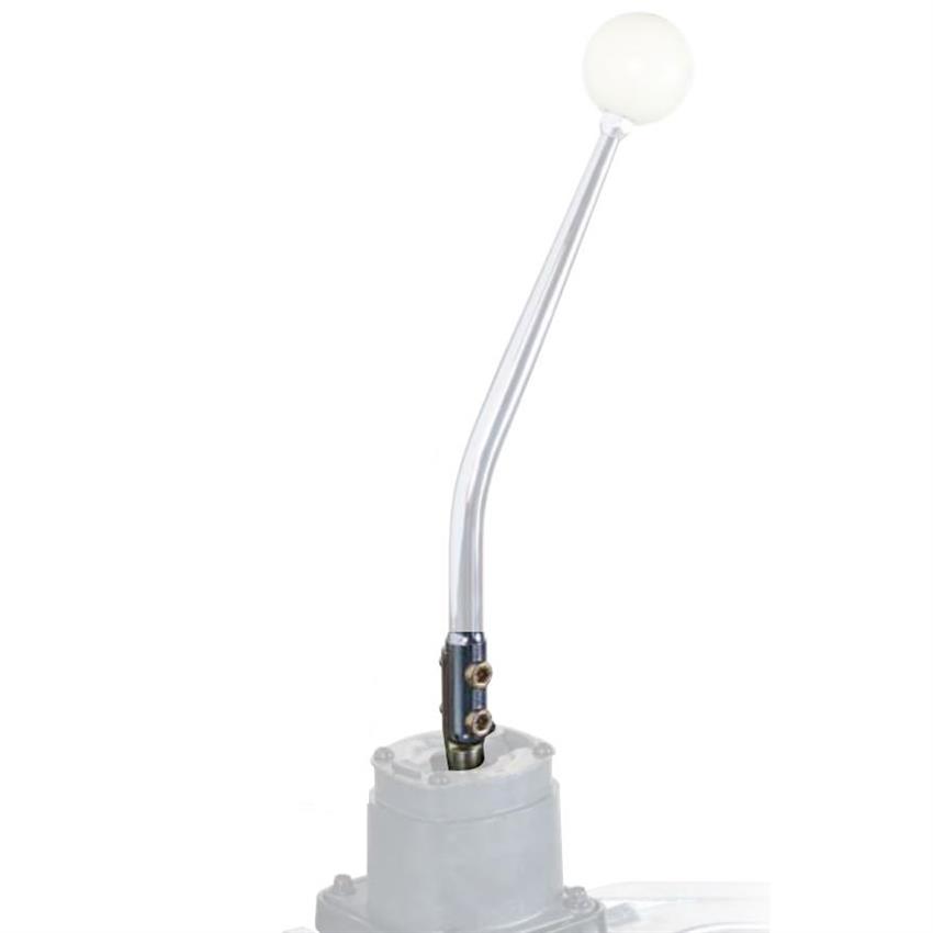 Lokar MSL605C 12" S10 Lever/Manual Shift Lever Adapter, Chrome