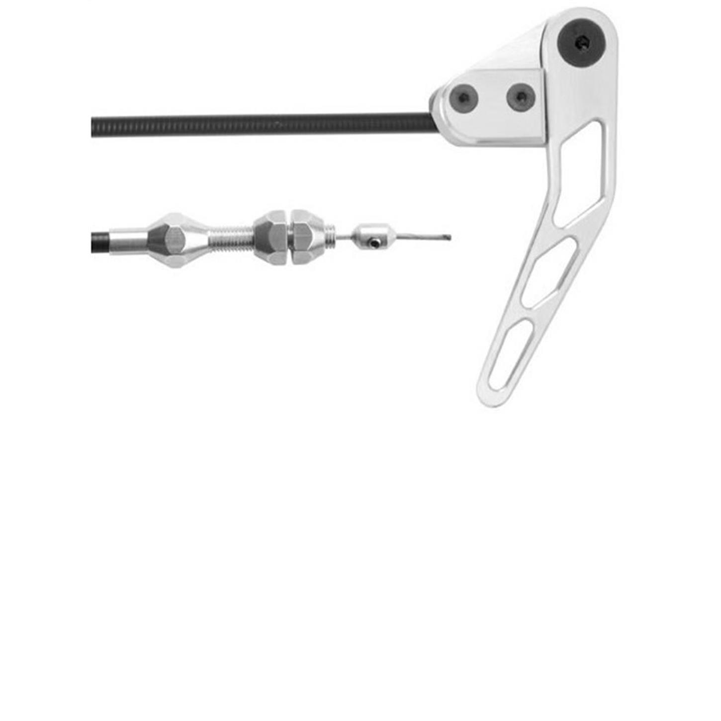 Lokar TR1200URIGHT Trunk Release Cable Kit, Right Hand, Black Housing