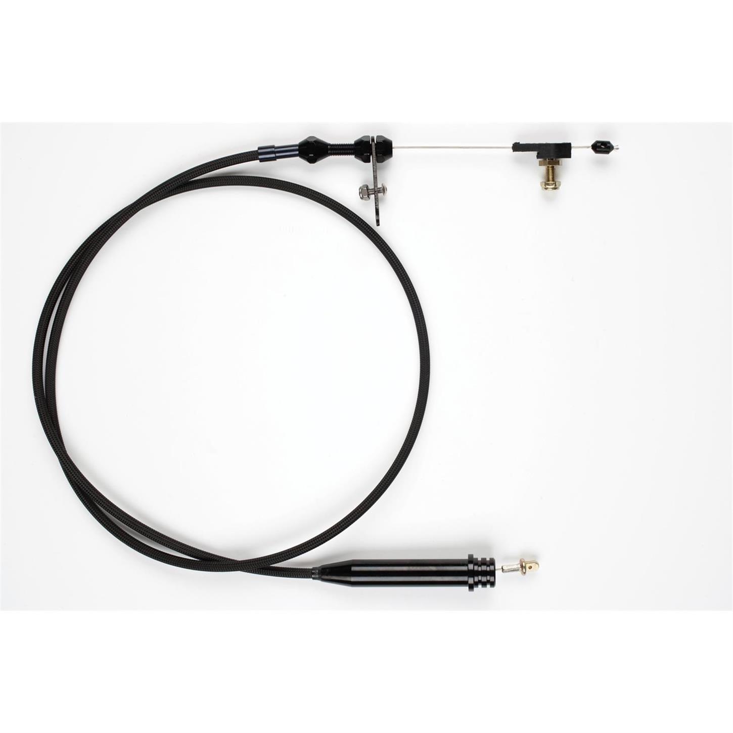 Lokar XKD-20C4HT Midnight Series Hi-Tech Ford C-4 Kickdown Cable Kit