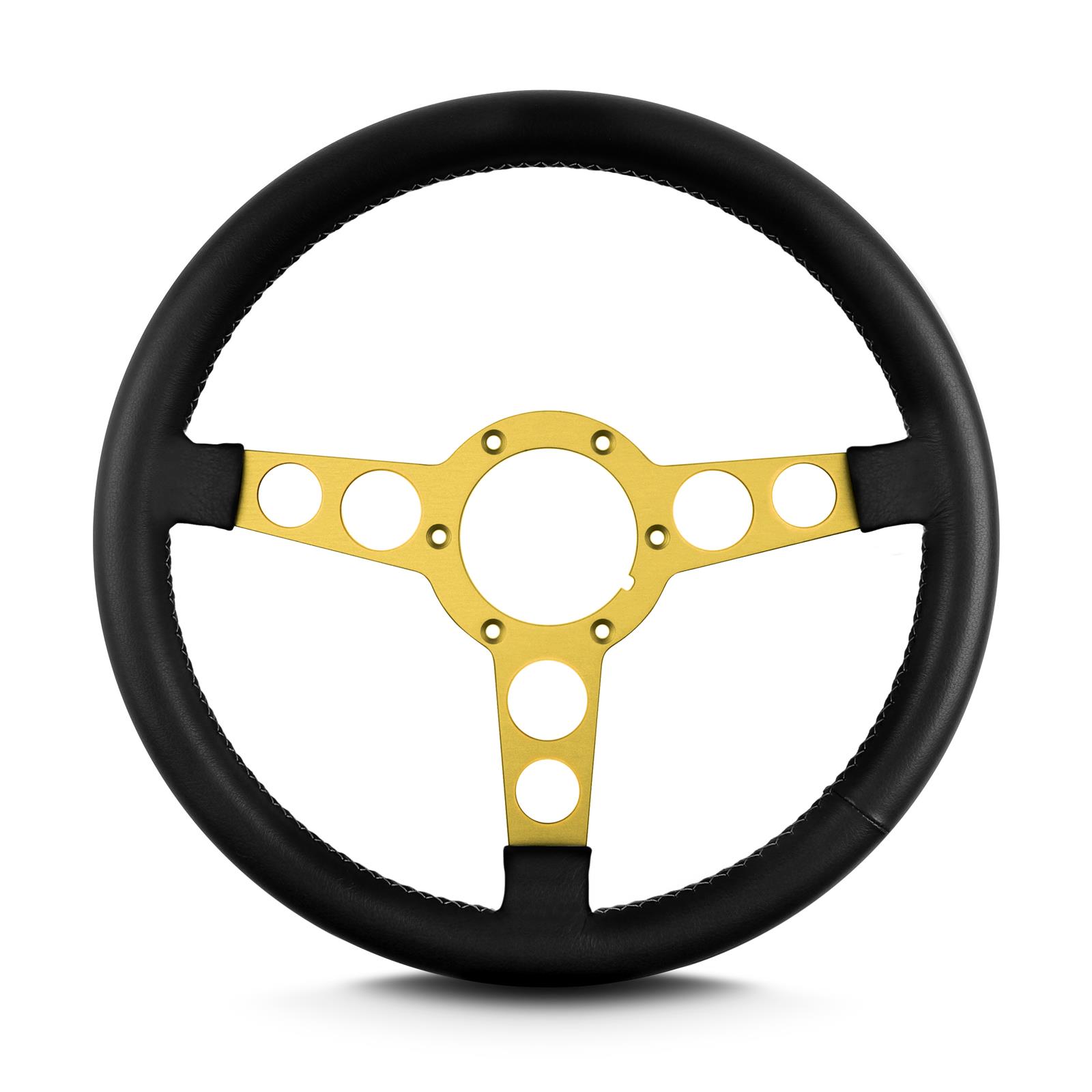 Lecarra 62401 14 Inch Steering Wheel, Trans Am Gold, Black Wrap
