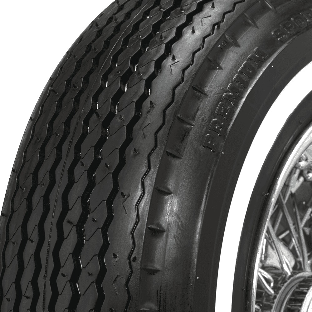 Coker Tire 506544 Premium Sport Tire, 5/8 In Whitewall, 520-13