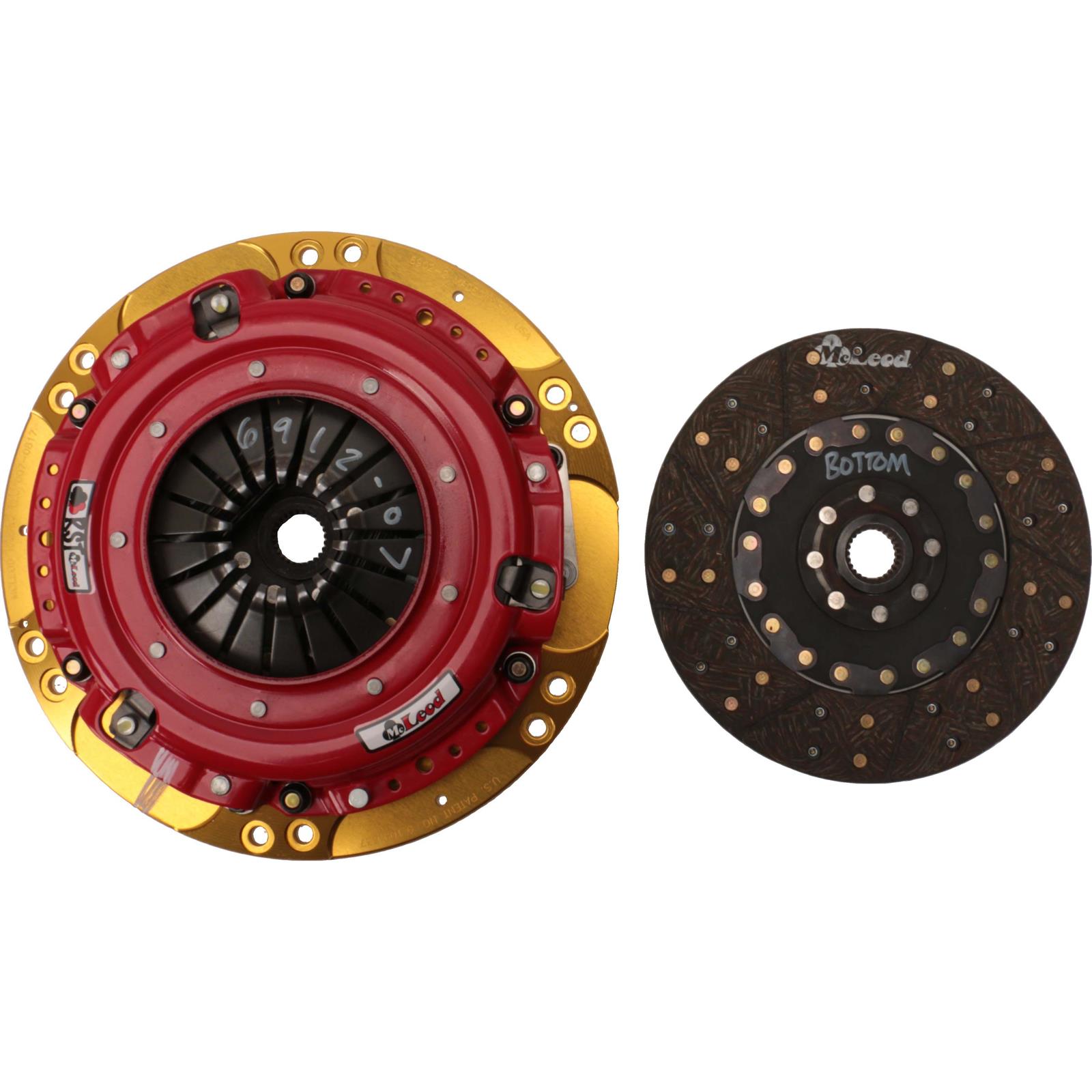 McLeod 691207 RST Twin Disc Clutch Kit, 10 In, LS 11/8 x 26