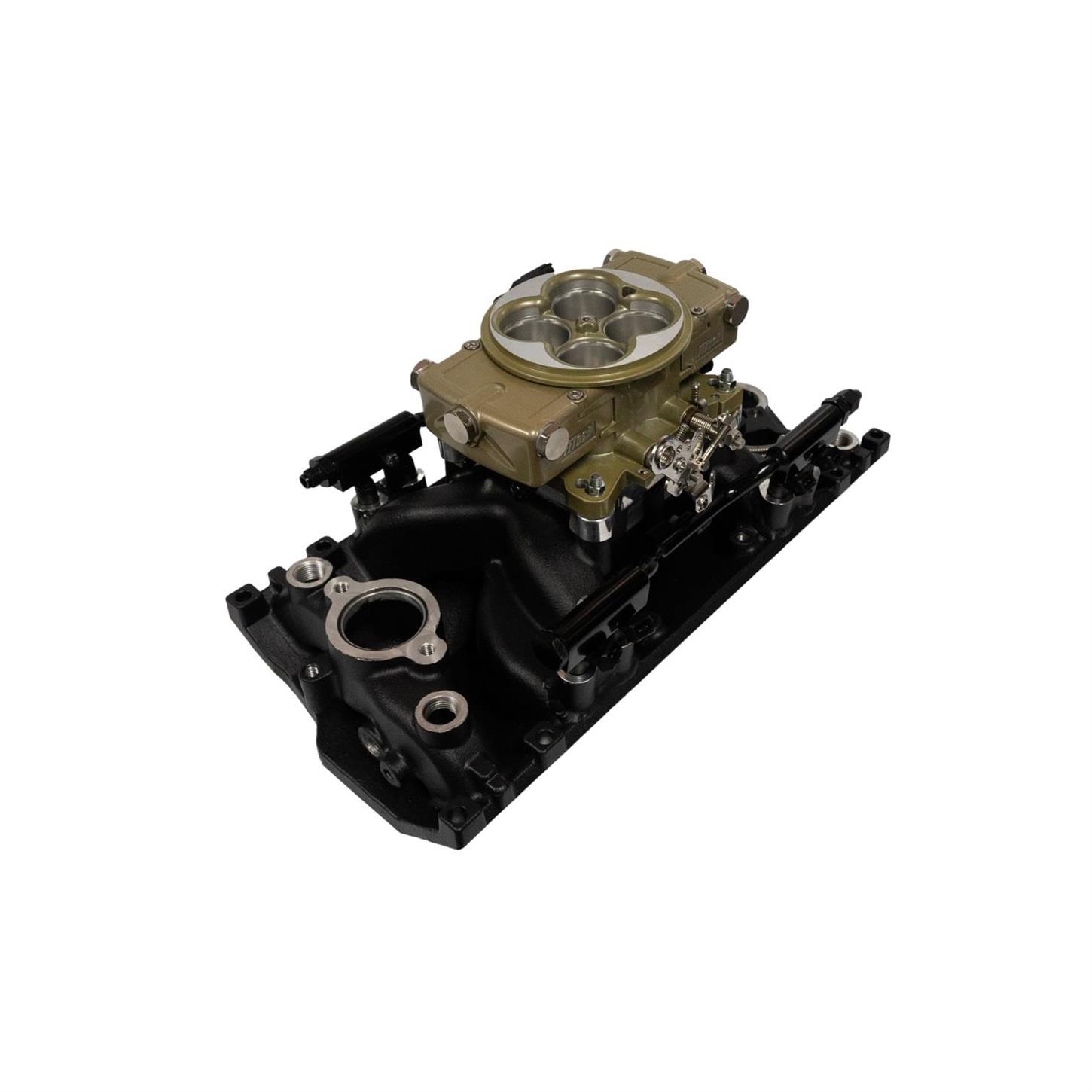 FiTech 1000HP Vortec EFI 4150 Flange Classic Gold TMAP (30-21-414)