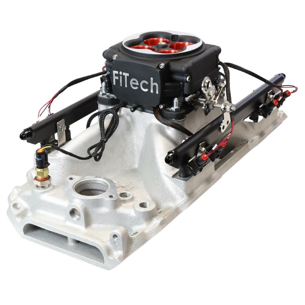 FiTech 30254-1 Big Block Chevy Go Port Fuel Rail Set
