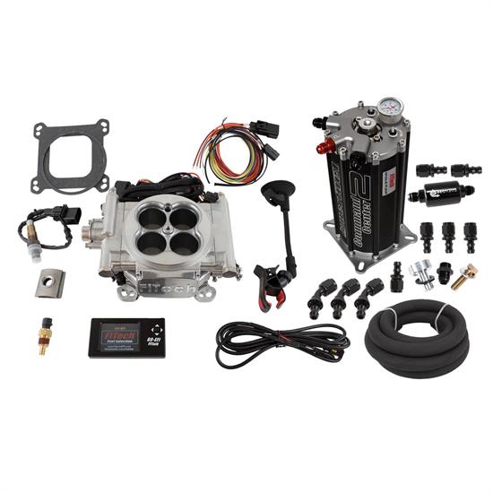 FiTech 32201 Go EFI 4 Fuel Injection System, Polished