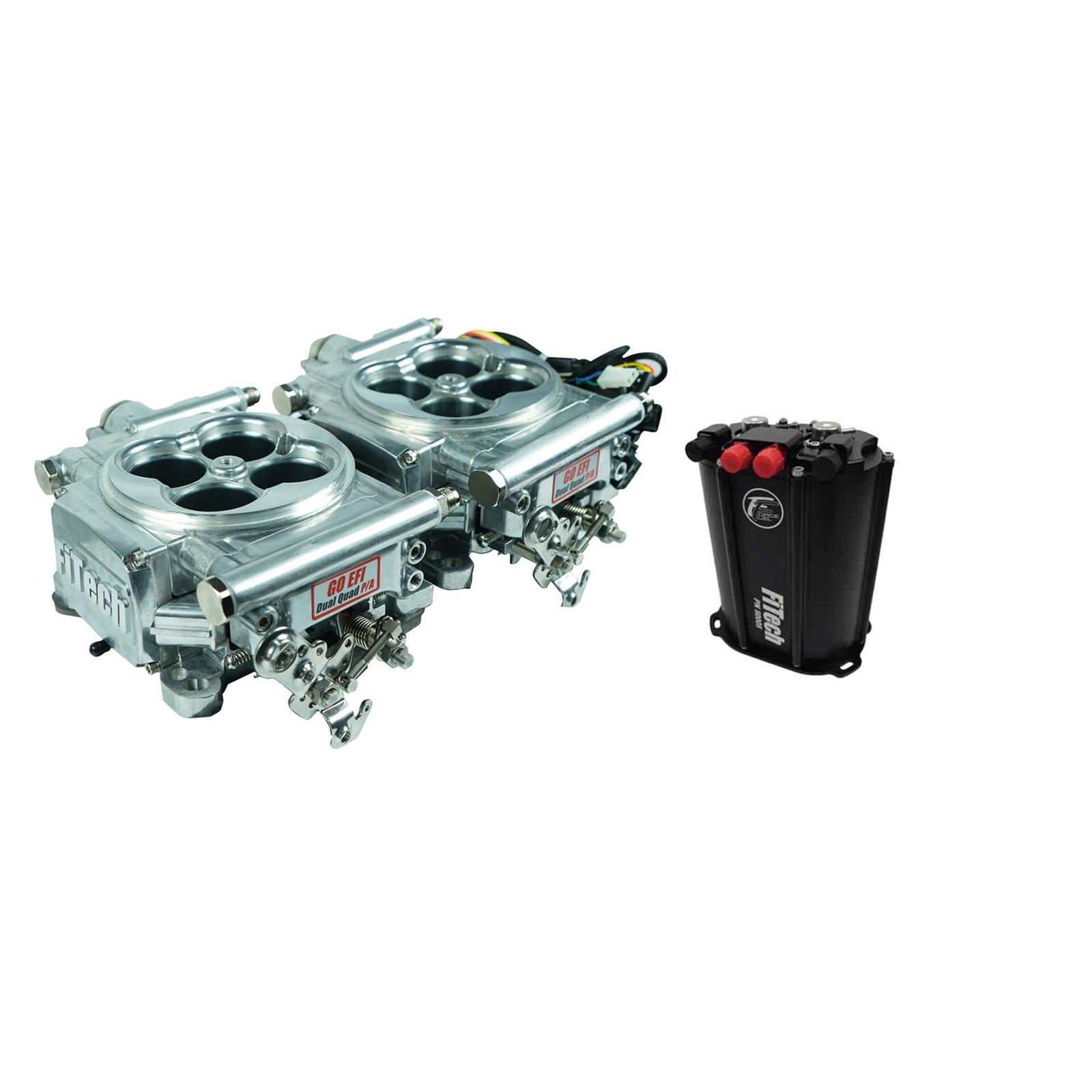 FiTech 35465 Go EFI 2X4 1200HP W/ Dual Pump Force Fuel, Bright