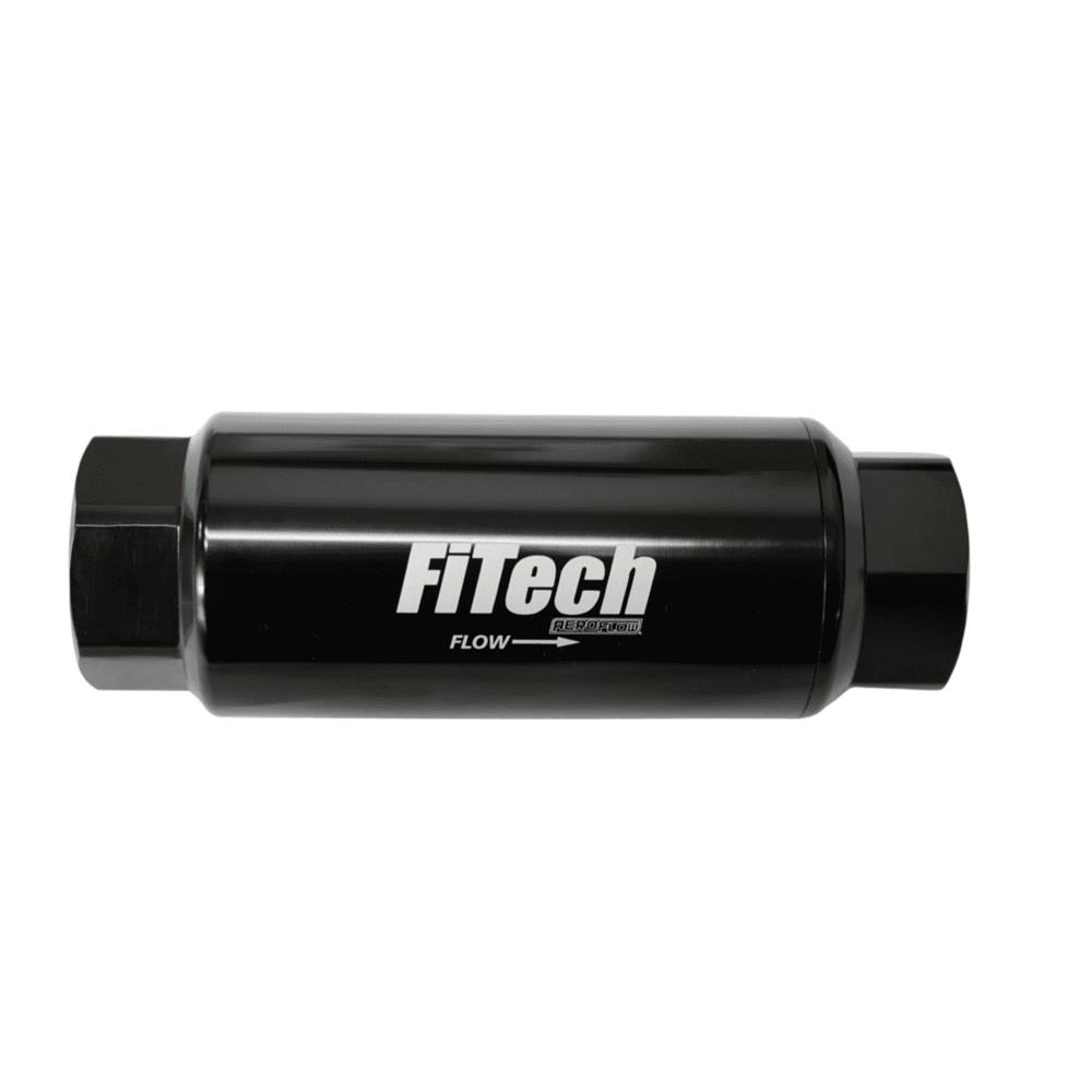 FiTech 55003 Go Fuel, 100 Micron Fuel Filter, ORB-8 Threads