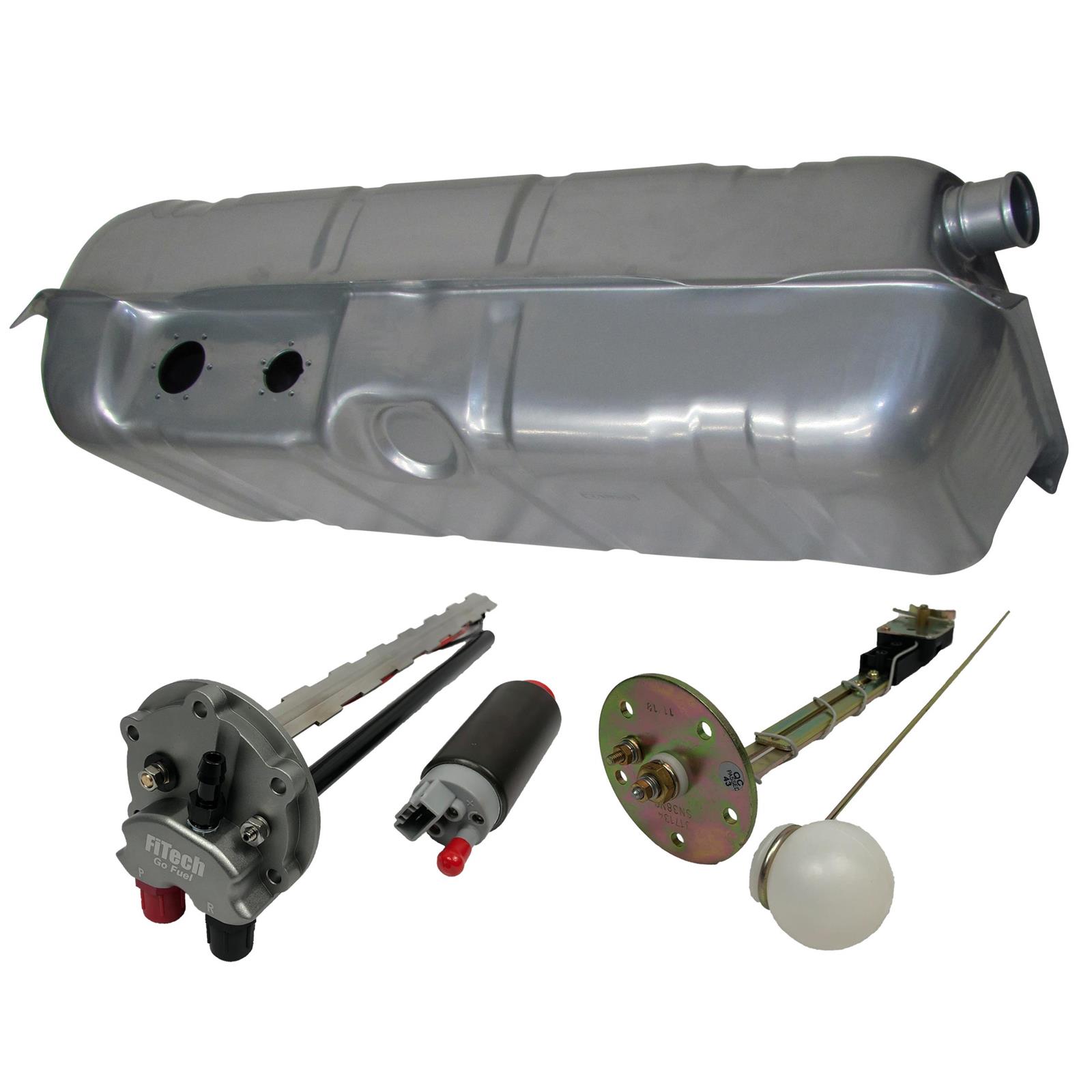 FiTech 58022 EFI Fuel Tank, 196164 Chevy Full Size, with Pump