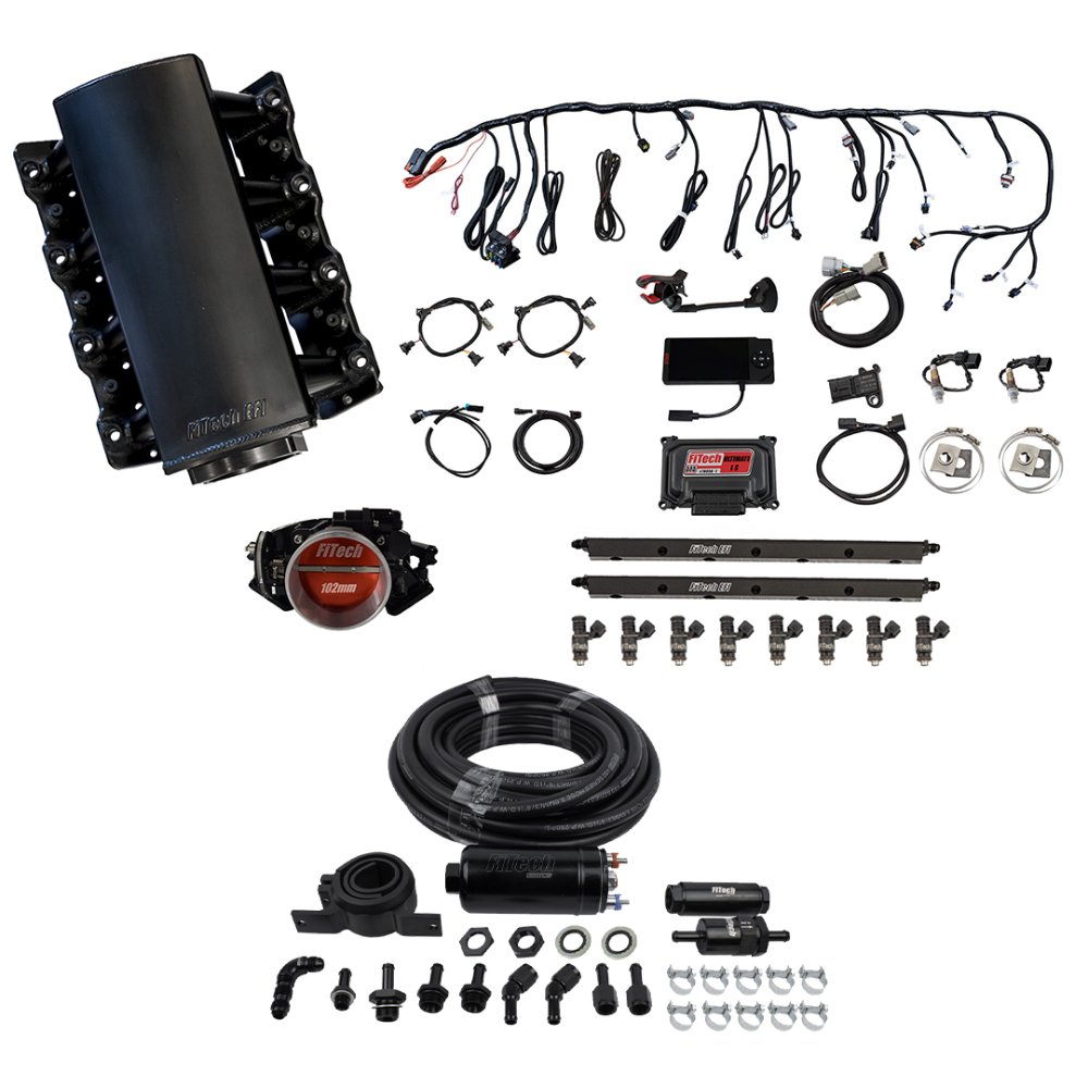 FiTech Ulti. LS1/LS2/LS6 750HP w/Trans Control + In-line Pump (71004)