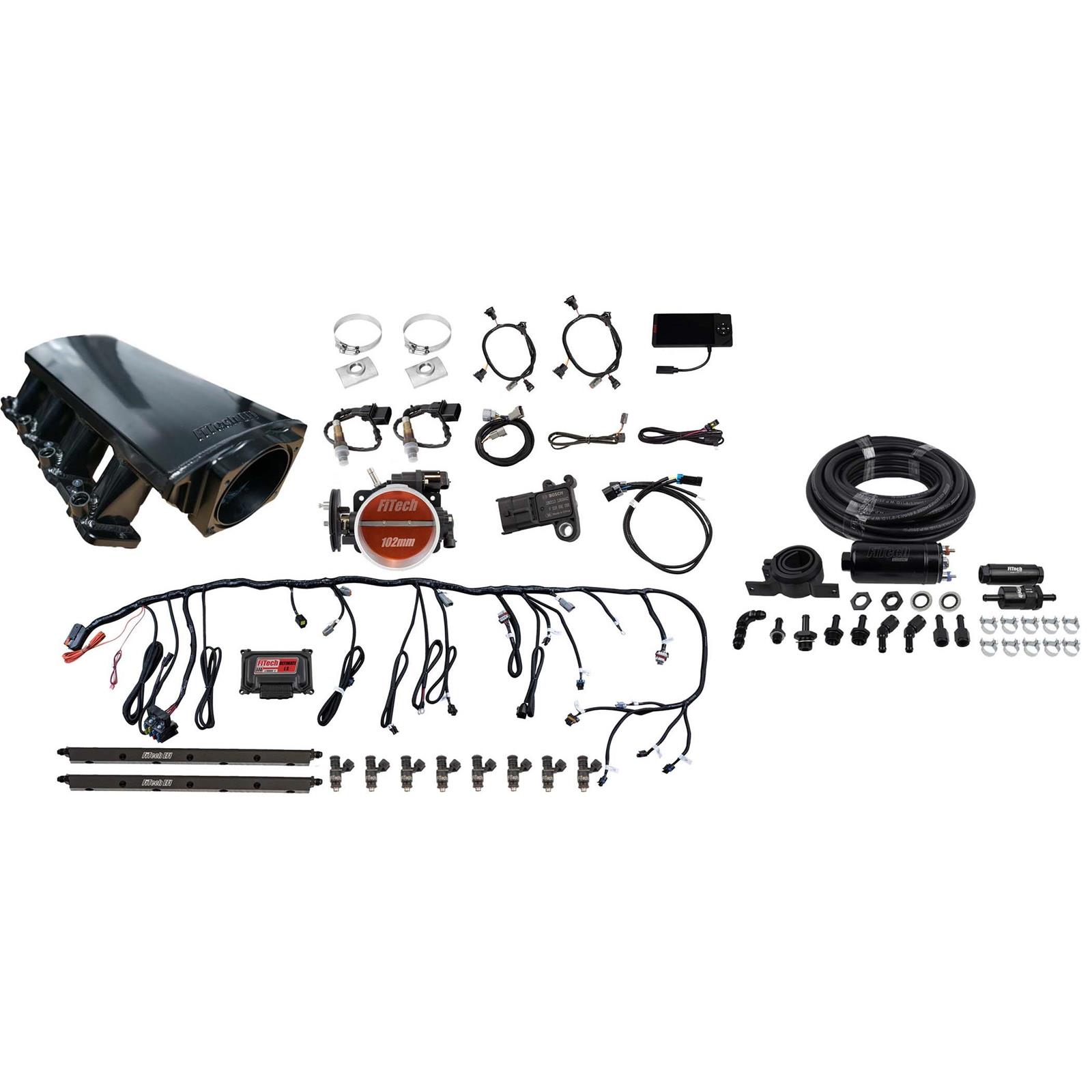 FiTech LS3/L92 750HP Kit w/Trans Control & Inline Pump Kit (71014)