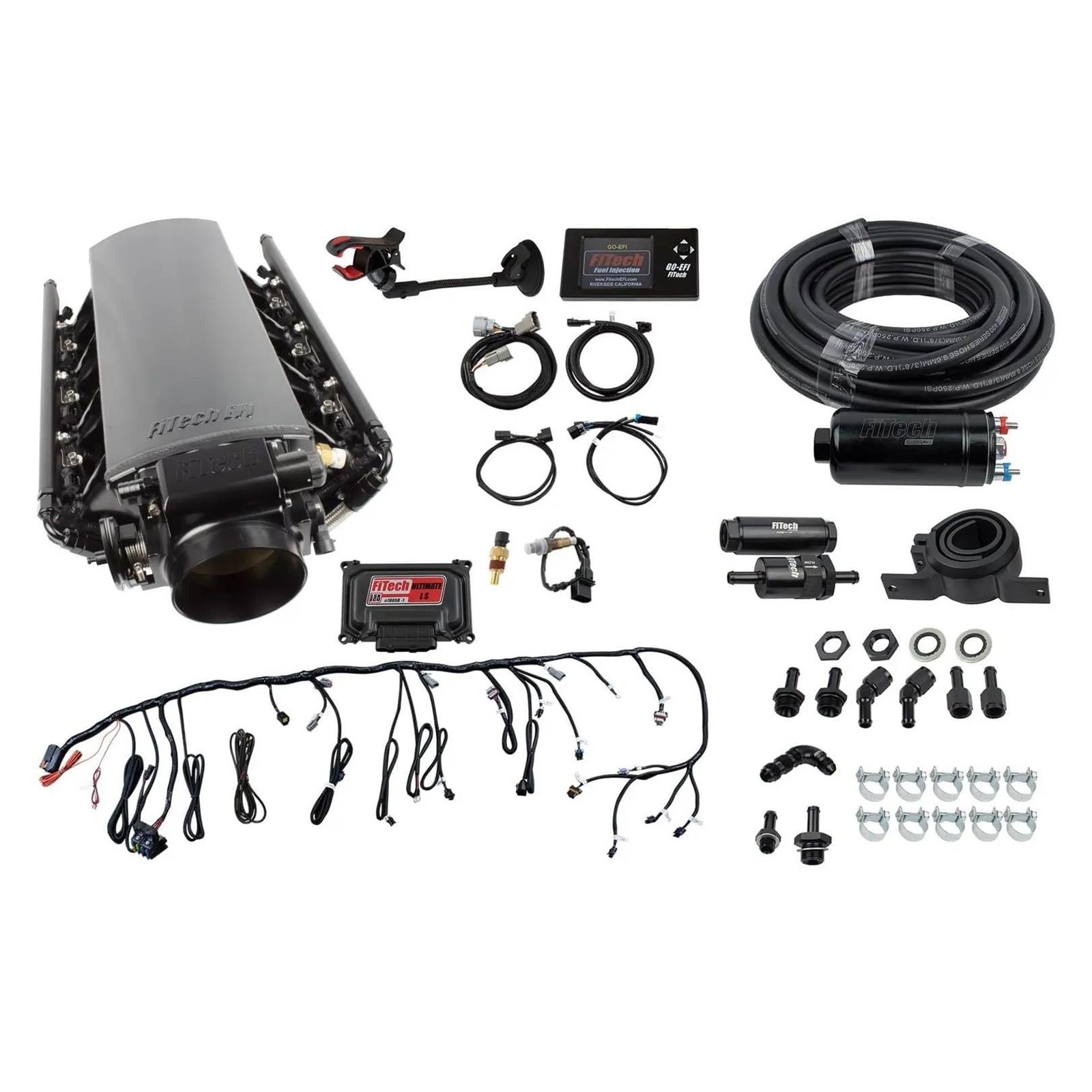 FiTech Ultimate LS7 750HP w/ Trans Control & In-Line Fuel Kit (71018)