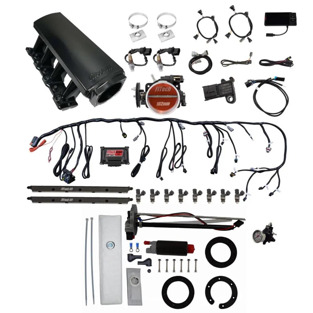 FiTech LS EFI Master Kit 70009 750HP w/50015 In-Tank Module (76209)