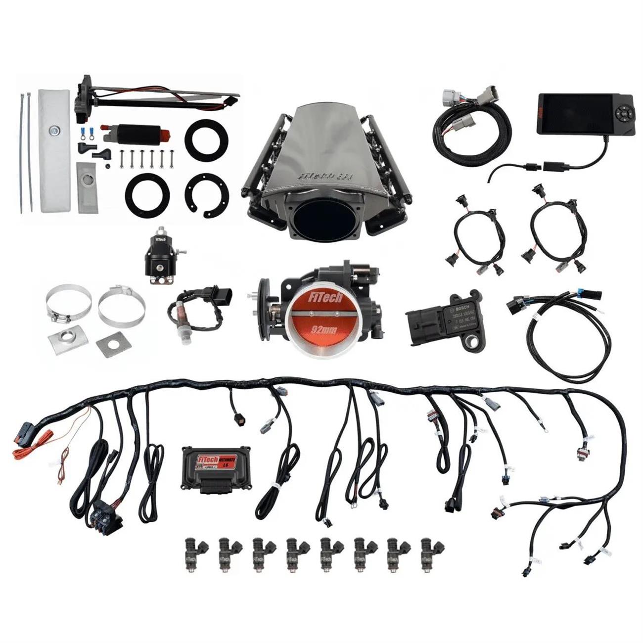 FiTech LS EFI Master Kit 70012 500HP w/50015 In-Tank Module (76212)
