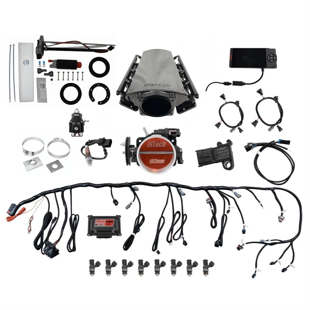 FiTech LS EFI Master Kit 70013 750HP w/50015 In-Tank Module (76213)