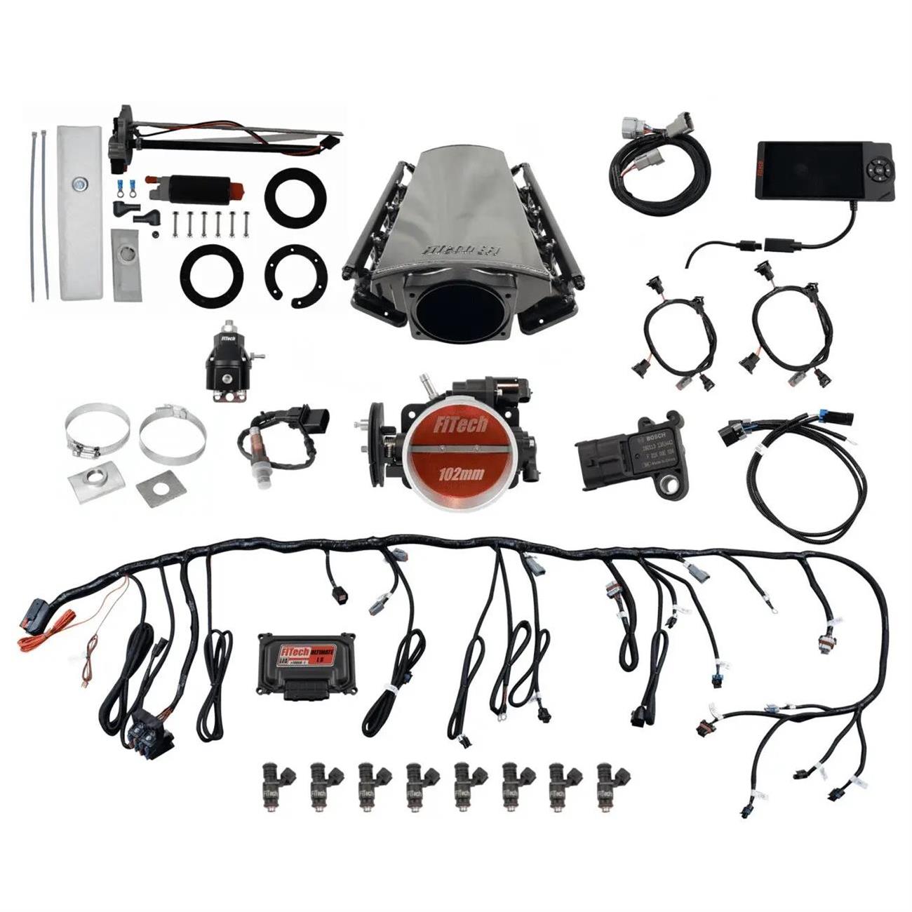 FiTech LS EFI Master Kit 70014 750HP w/50015 In-Tank Module (76214)