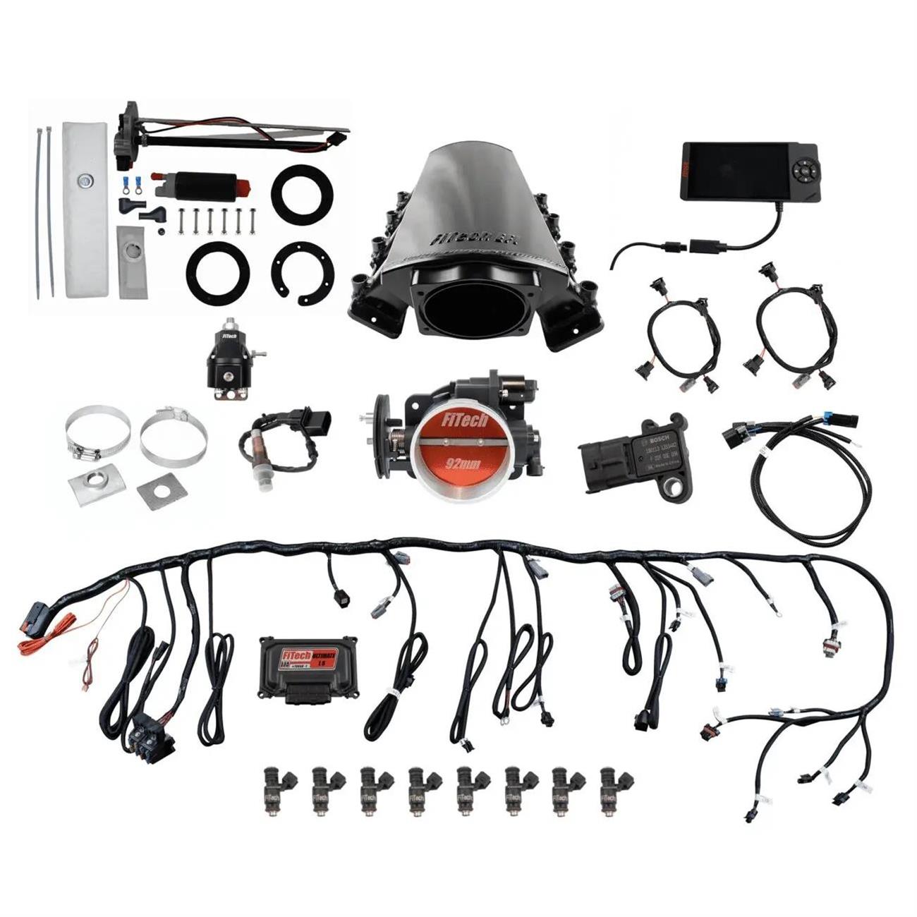 FiTech LS EFI Master Kit 70015 500HP w/50015 In-Tank Module (76215)