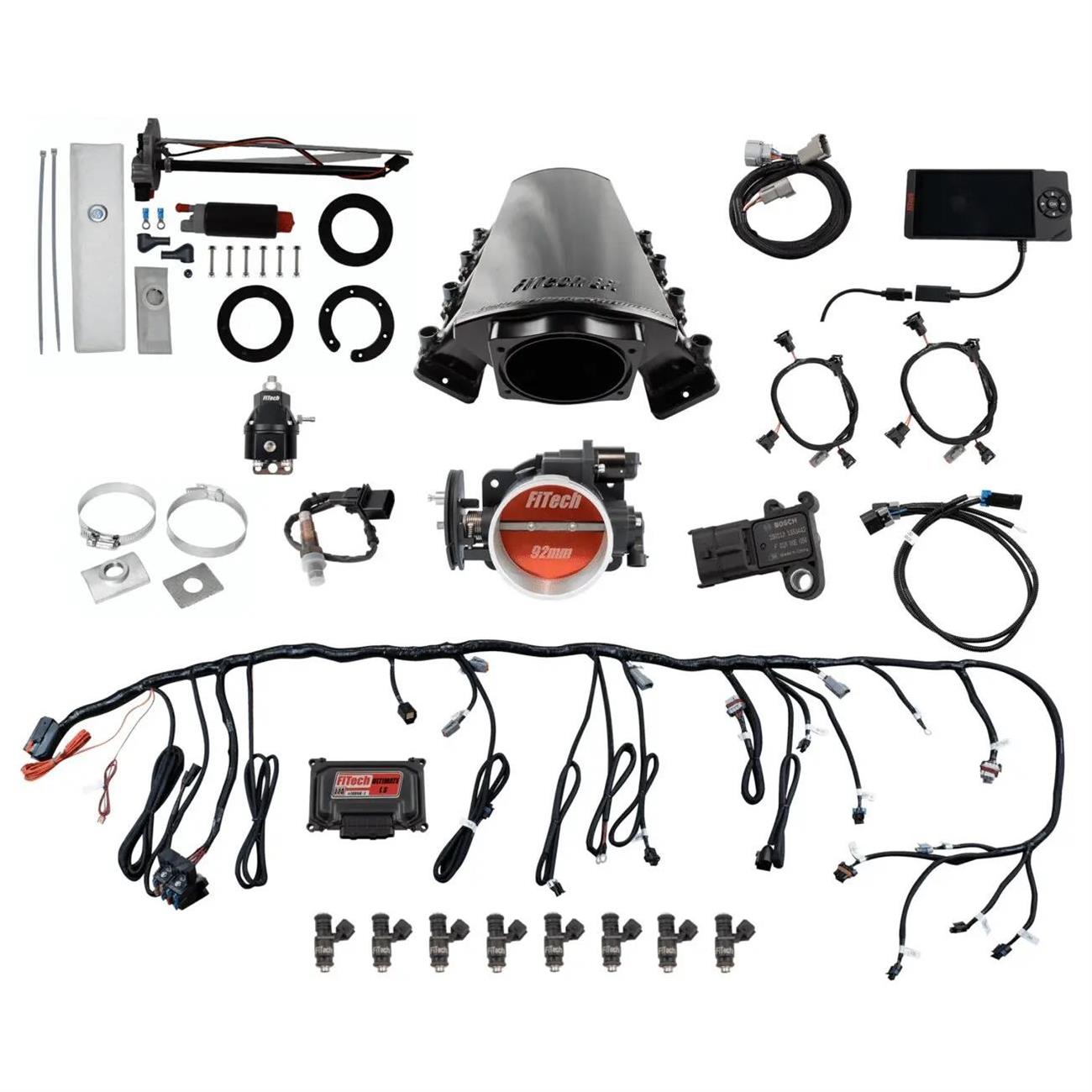 FiTech LS EFI Master Kit 70016 500HP w/50015 In-Tank Module (76216)