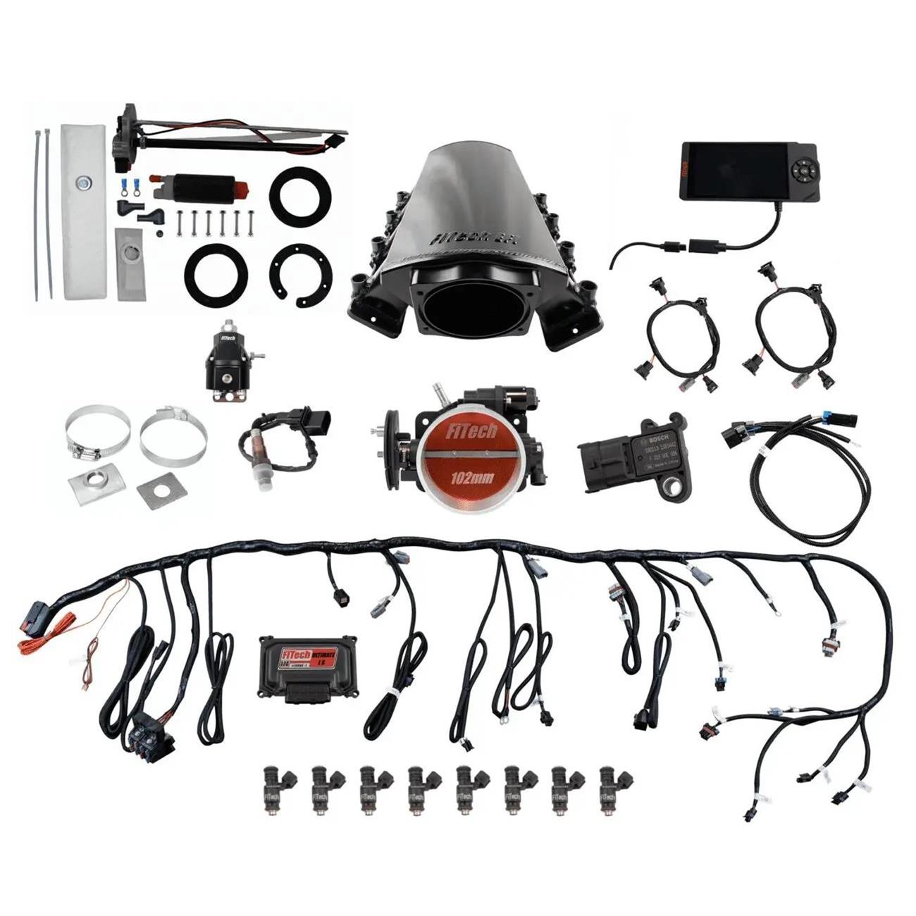 FiTech LS EFI Master Kit 70017 750HP w/50015 In-Tank Module (76217)
