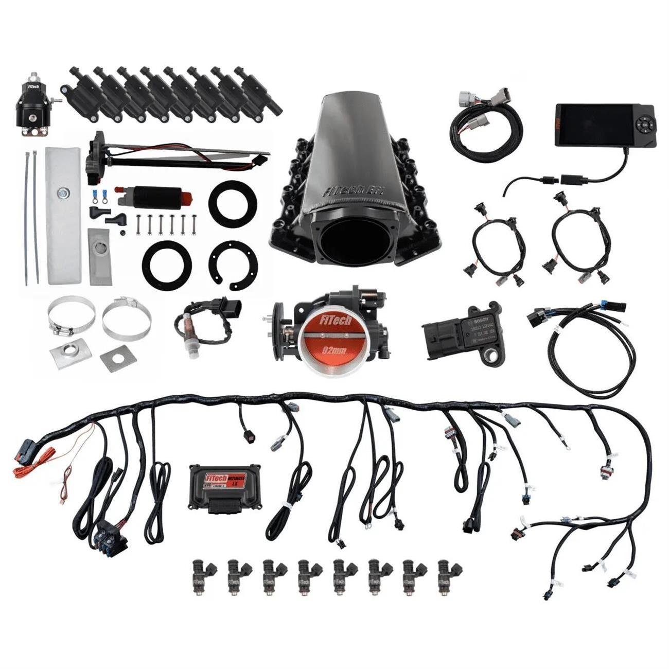 FiTech LS Kit 70007 w/50015 Module, Regulator & Coil Pack (79607)