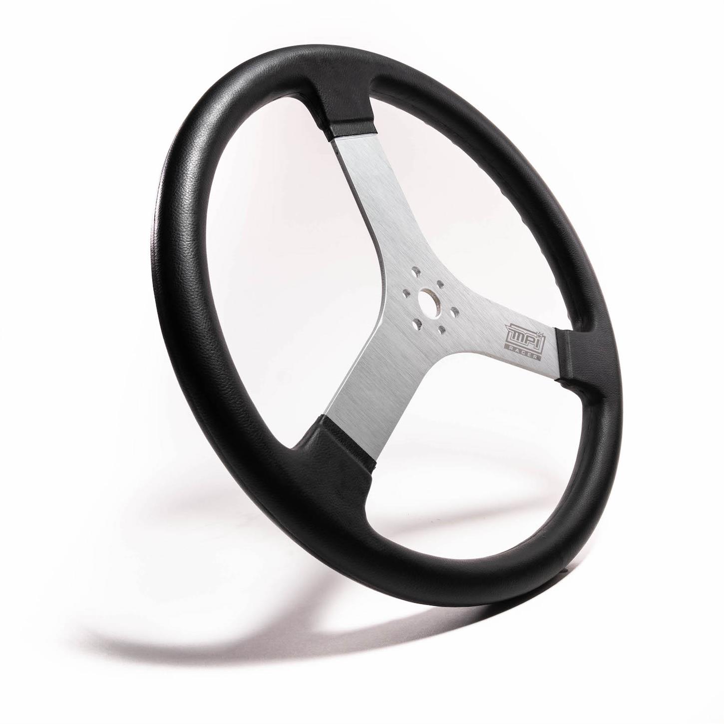 Max Papis Innovations MPIDR16 Flat Steering Wheel, 16 Inch