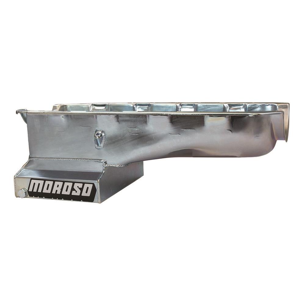 Moroso 20146 Oil Pan, LS, Front Sump Swap, Remote Filter Adapter