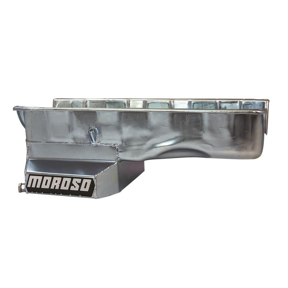 Moroso 20421 Oil Pan, BBC Gen 5/6, GM A Body, 8in Tsump