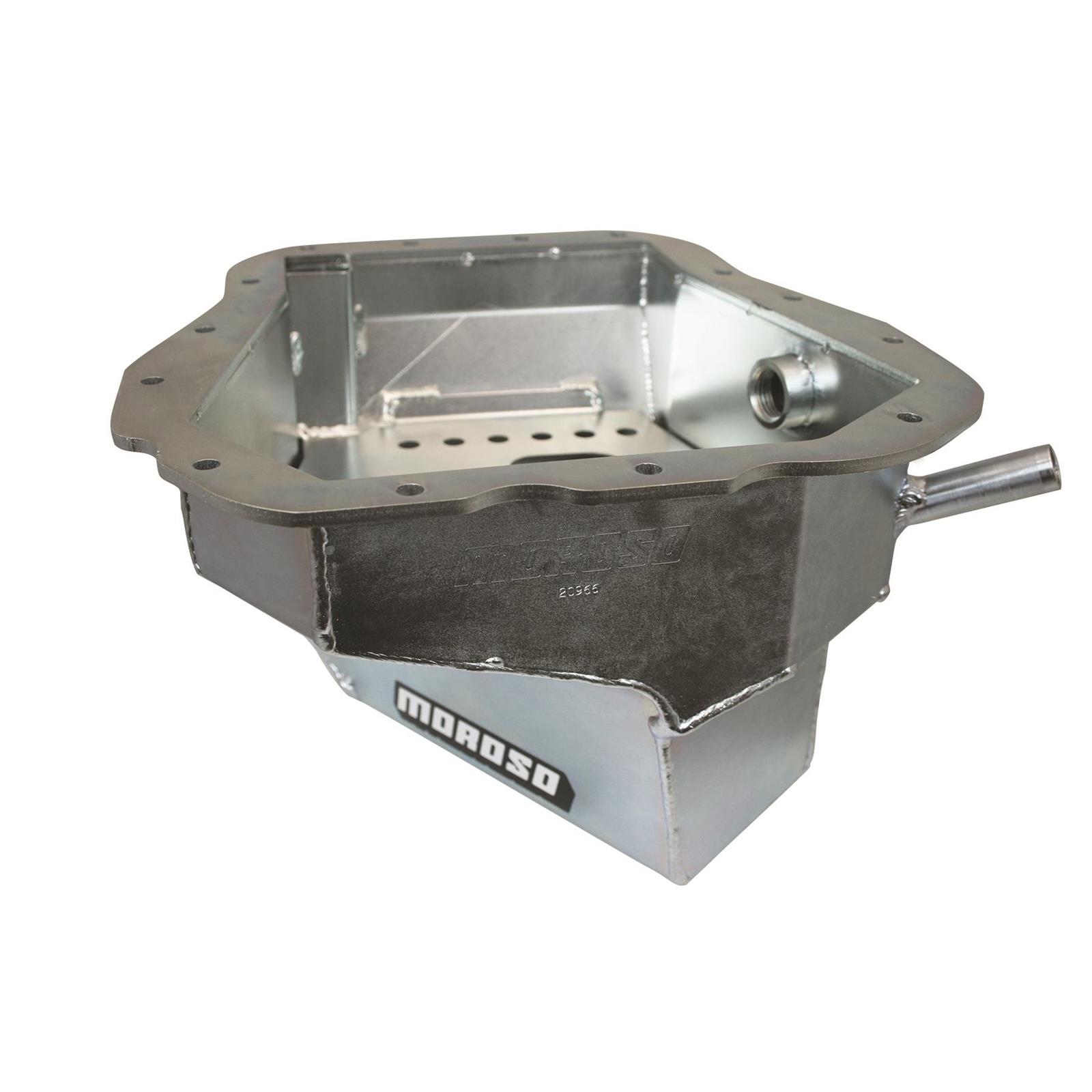 Moroso 20966 Oil Pan, Subaru Ej20, Ej22, Ej25, Deep Sump, Steel